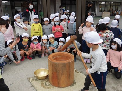 餅つき